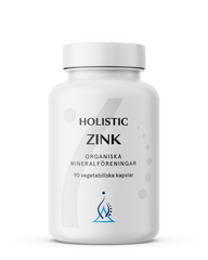 Holistic Zink 25 mg, 90 kapslar