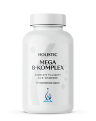 Holistic Mega B-komplex, 90 kapslar