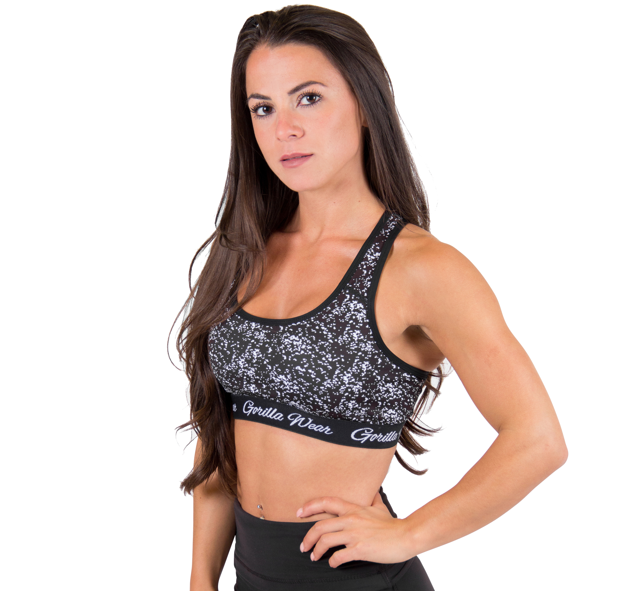 Gorilla Wear Hanna Sport Bra, black/white