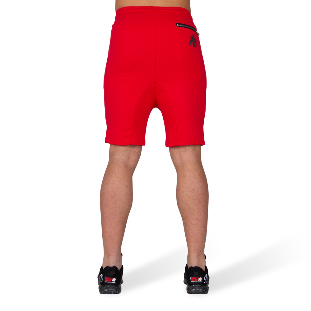 Gorilla Wear Alabama Drop Crotch Shorts, red