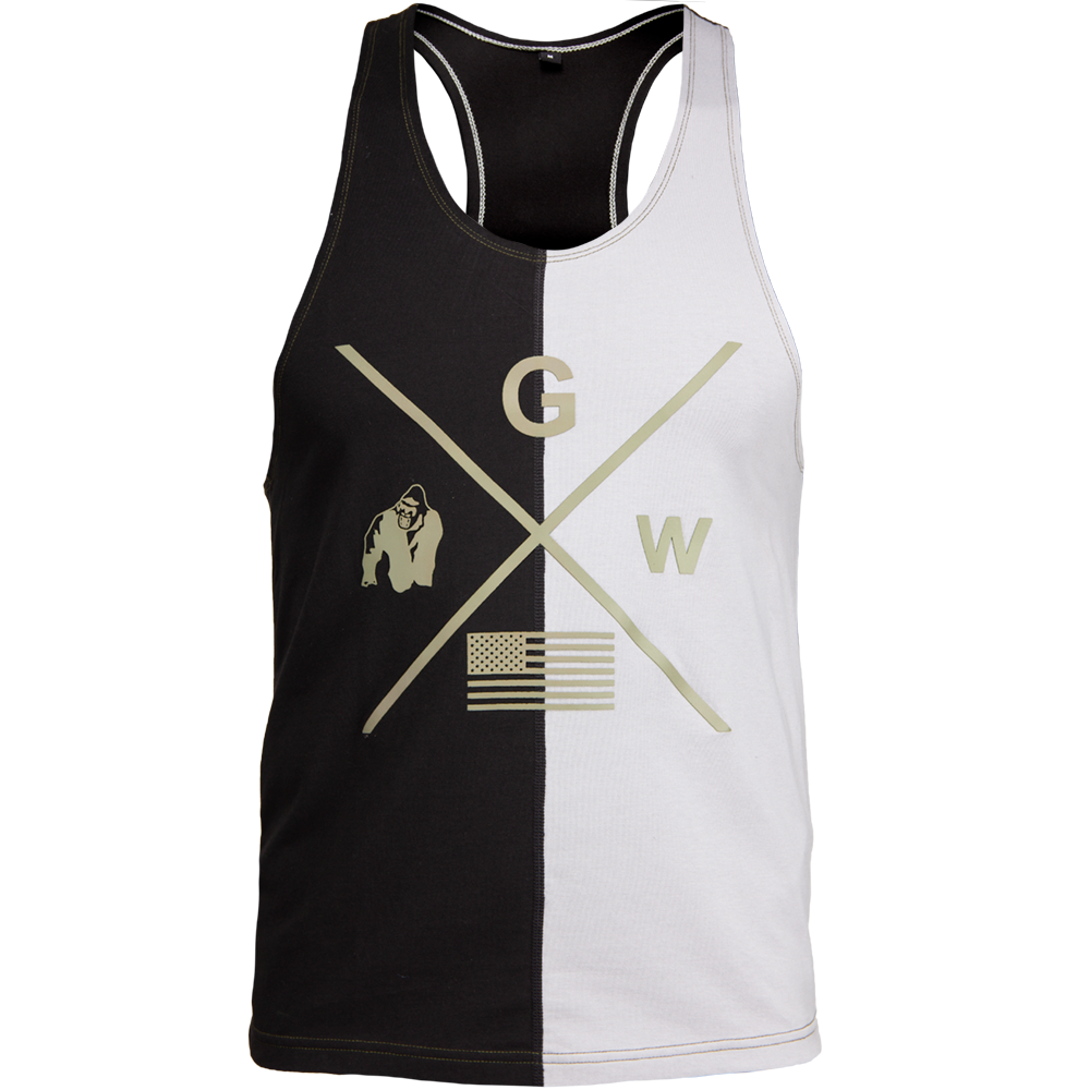 Gorilla Wear Sterling Stringer Tank Top, black/grey