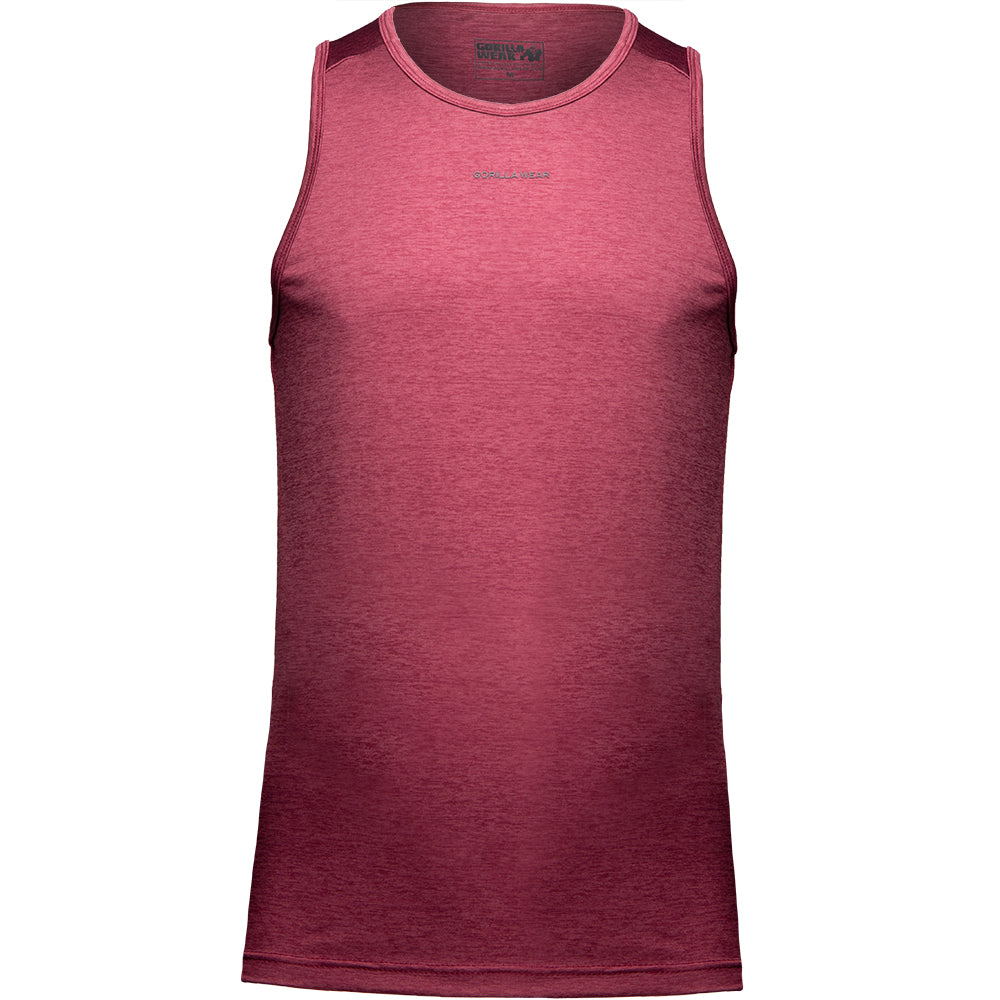 Gorilla Wear Madera Tank Top, burgundy red