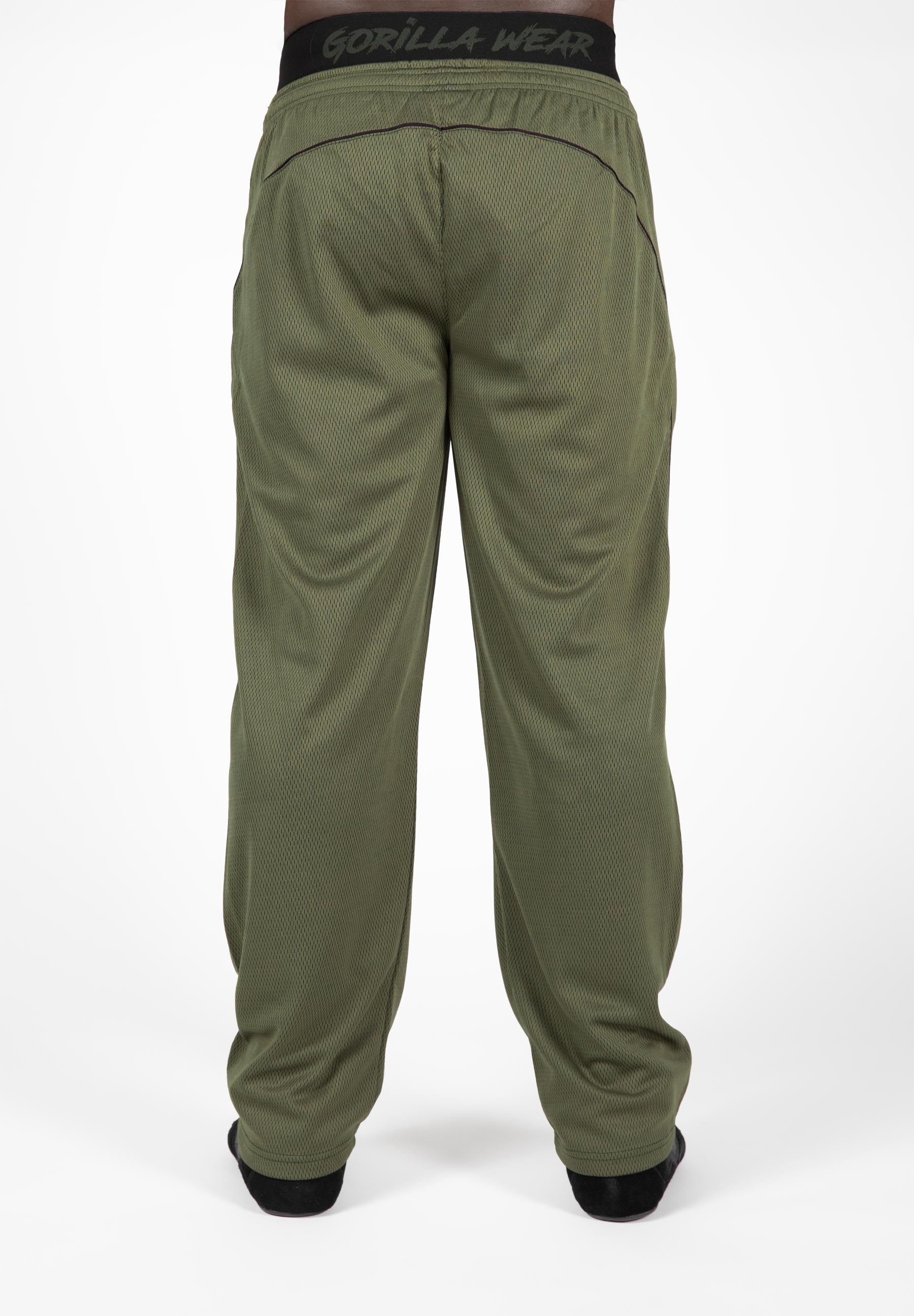 Gorilla Wear Mercury Mesh Pants, Army Grön / Svart