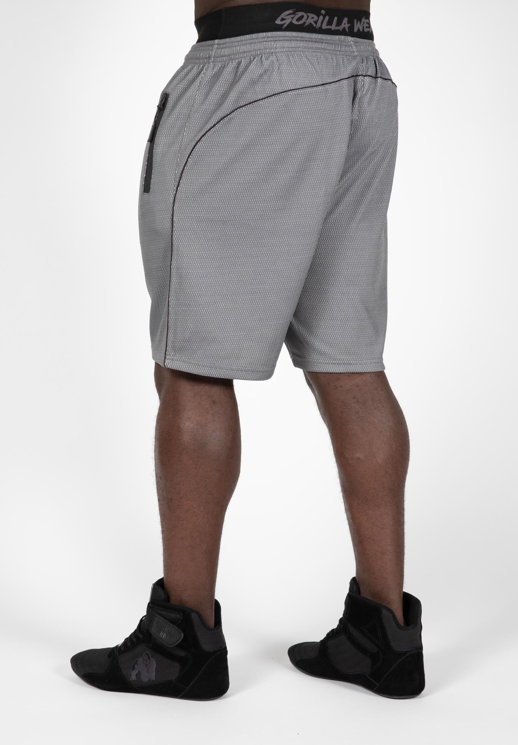 Gorilla Wear Mercury Mesh Shorts, Grå / Svart