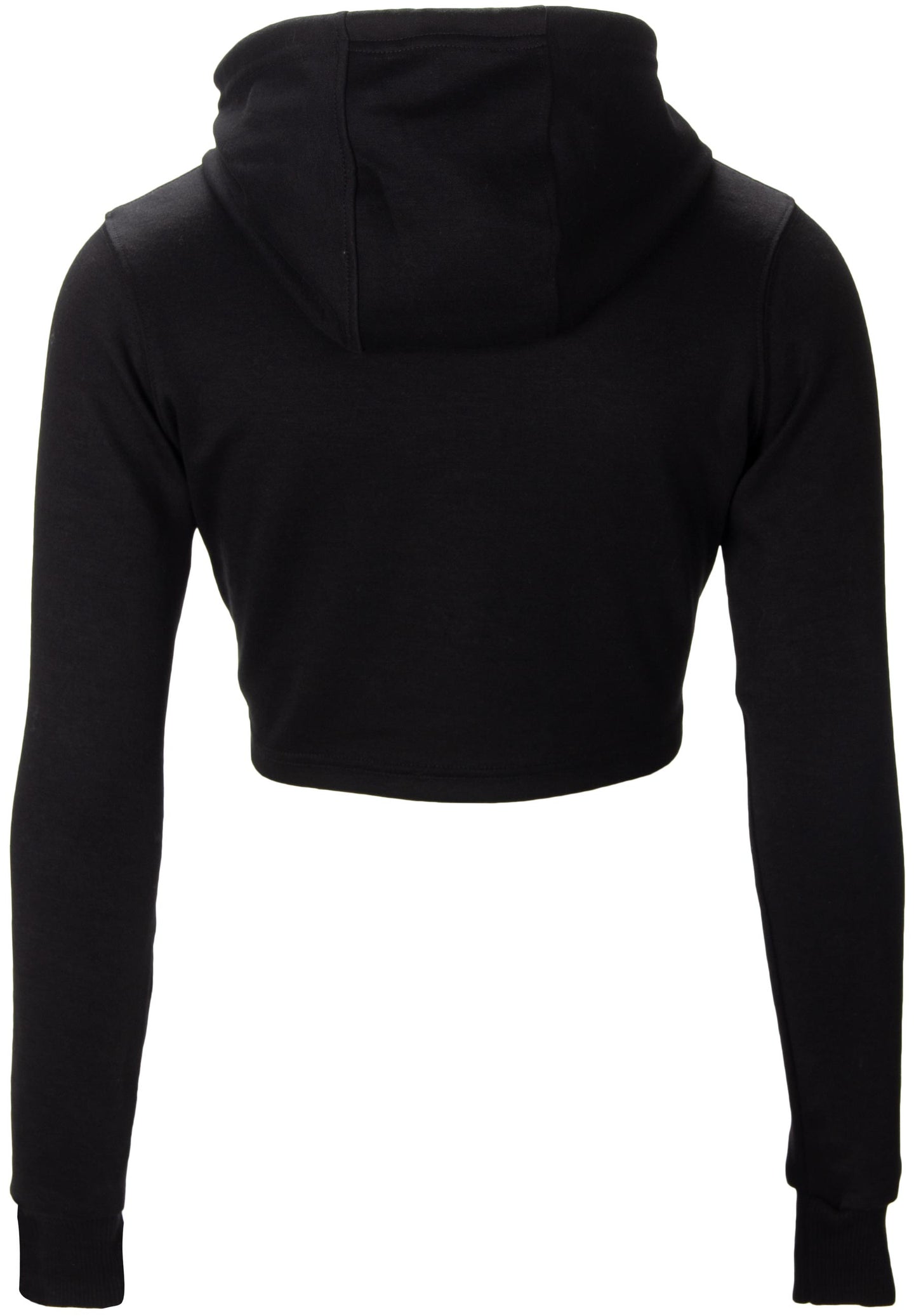 Gorilla Wear Pixley Crop Top Hoodie, black