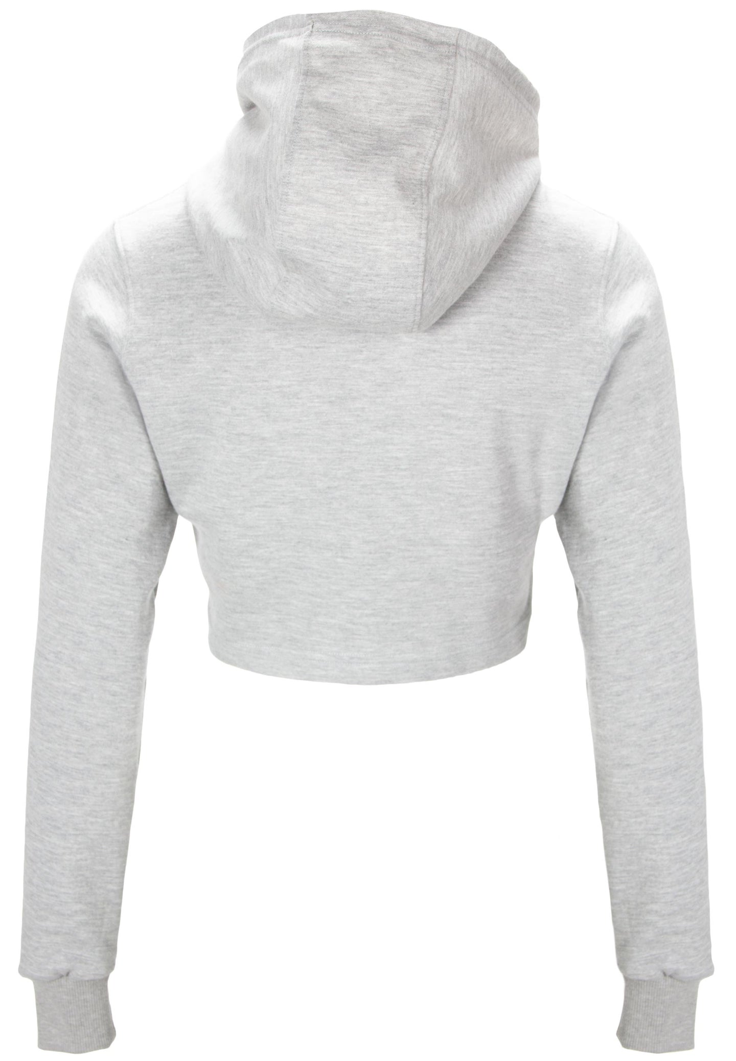 Gorilla Wear Pixley Crop Top Hoodie, grey