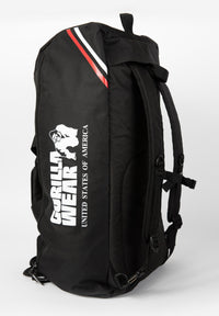 Gorilla Wear Norris Hybrid Gym Bag/Backpack, svart