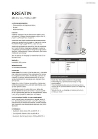 Holistic Kreatin Monohydrate 400g