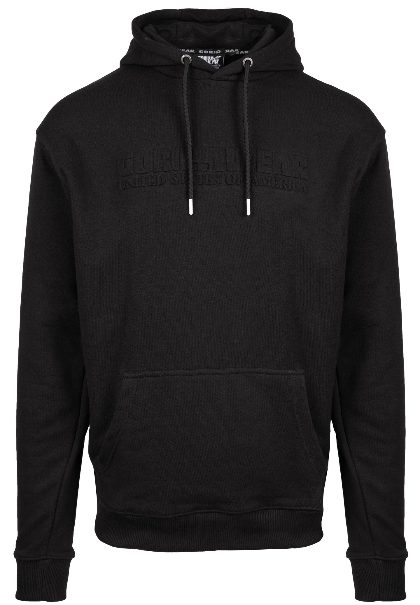 Gorilla Wear Crowley Oversized Men's Hoodie, black