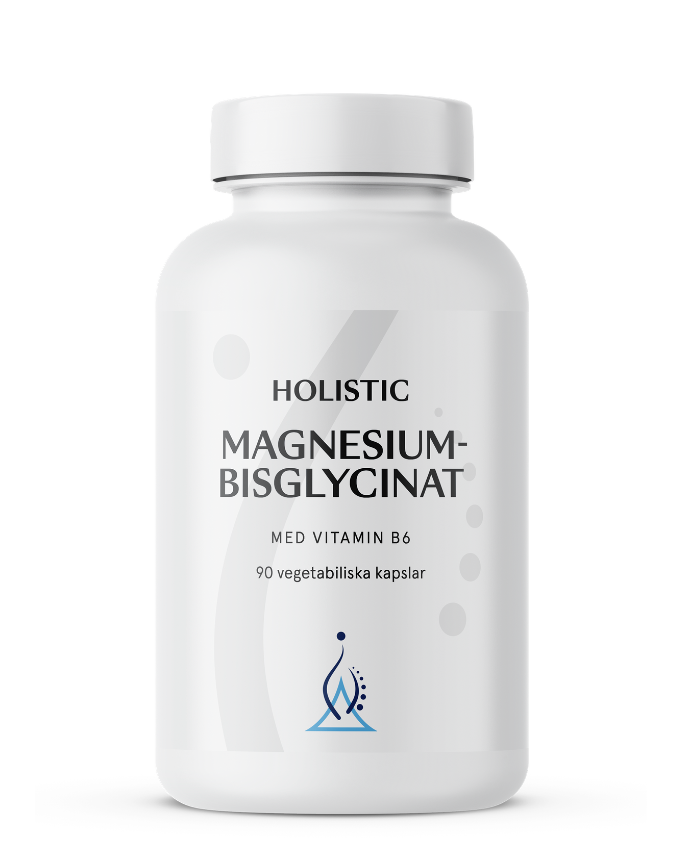 Holistic Magnesiumbisglycinat 100 mg, 90 kapslar