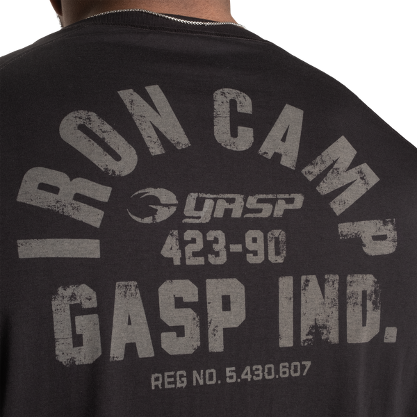 Gasp Iron Camp Raglan LS