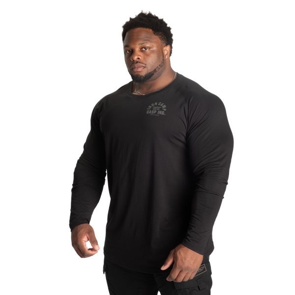 Gasp Iron Camp Raglan LS