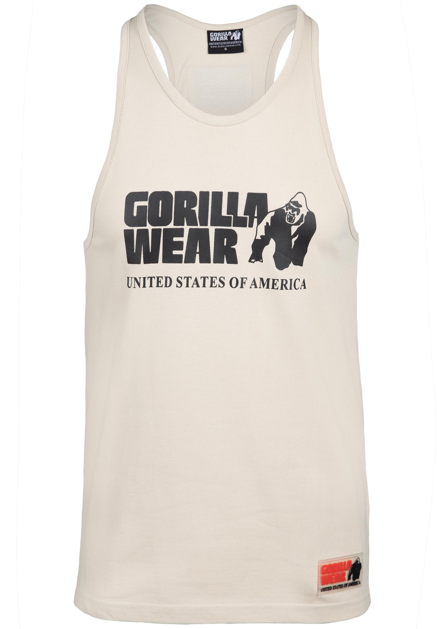Gorilla Wear Classic Tank Top, beige