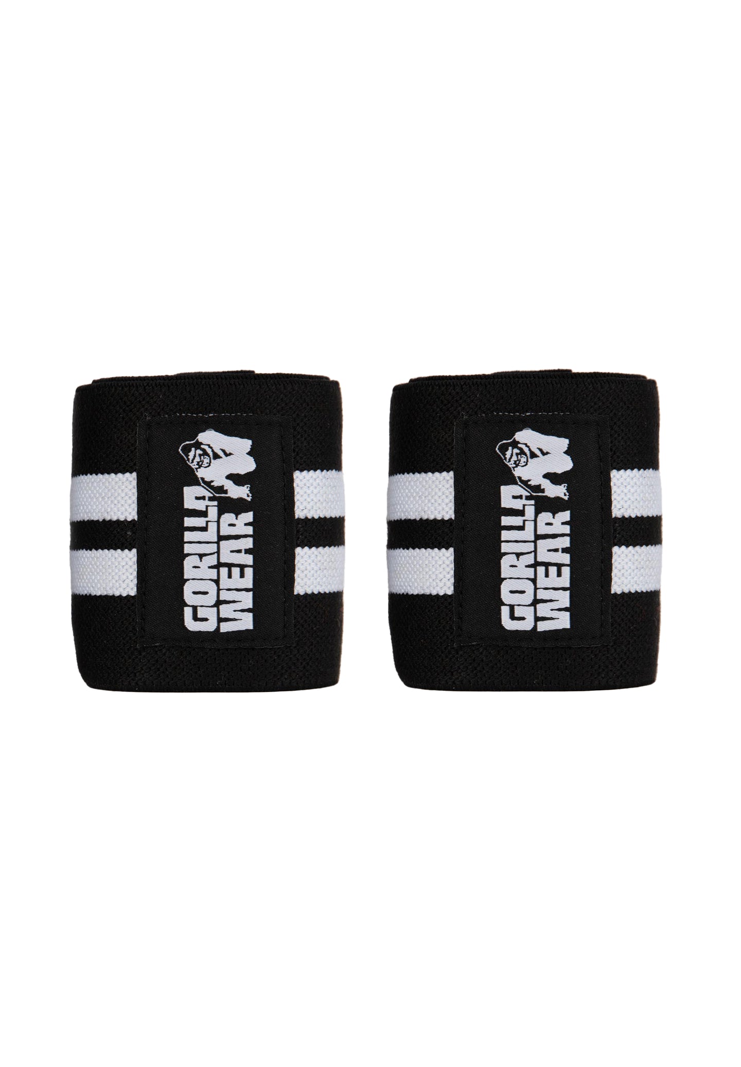 Gorilla Wear Ankle Wraps, black/white