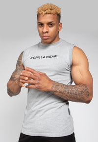 Gorilla Wear Sorrento Sleeveless T-Shirt, grey