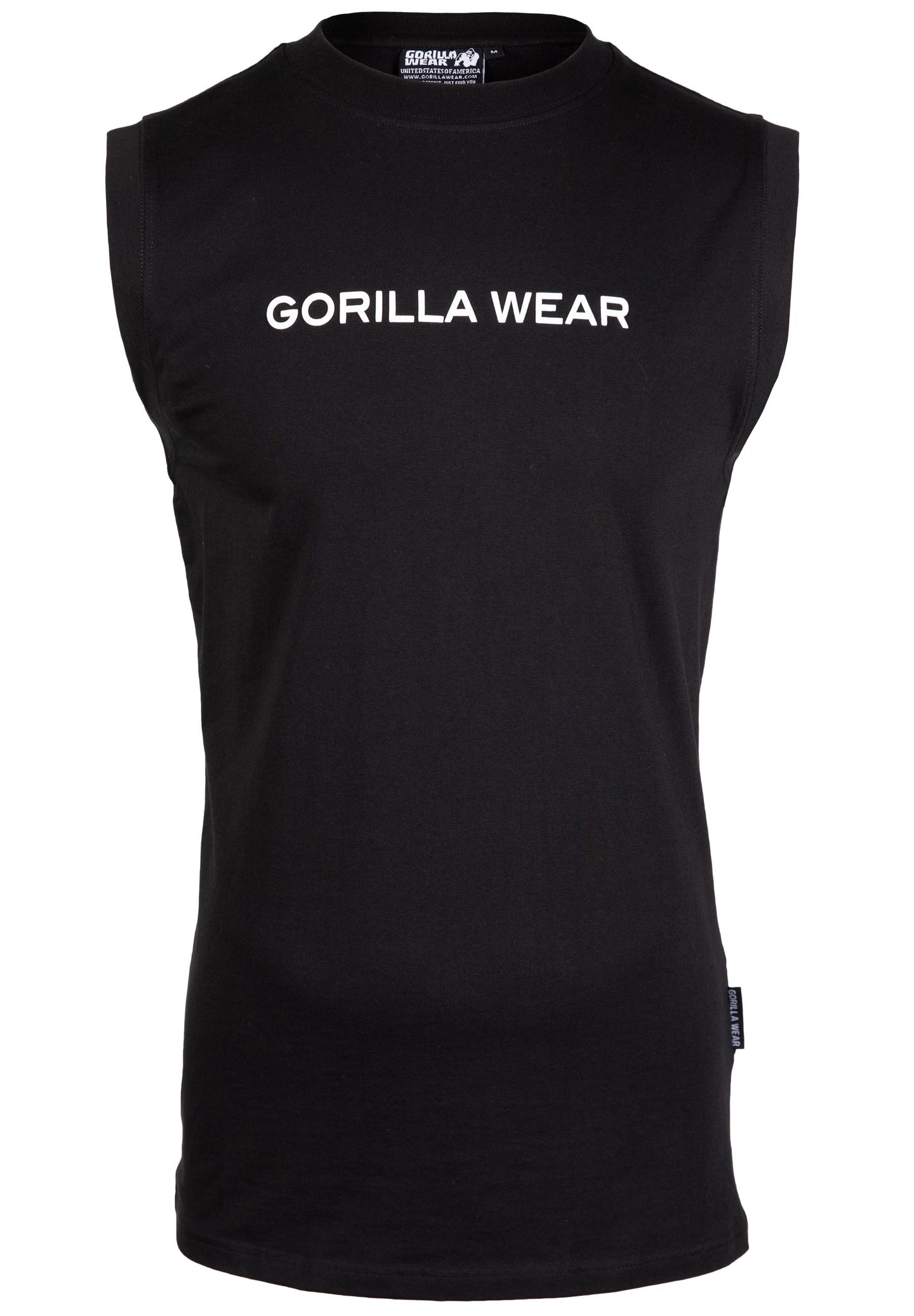 Gorilla Wear Sorrento Sleeveless T-Shirt, black