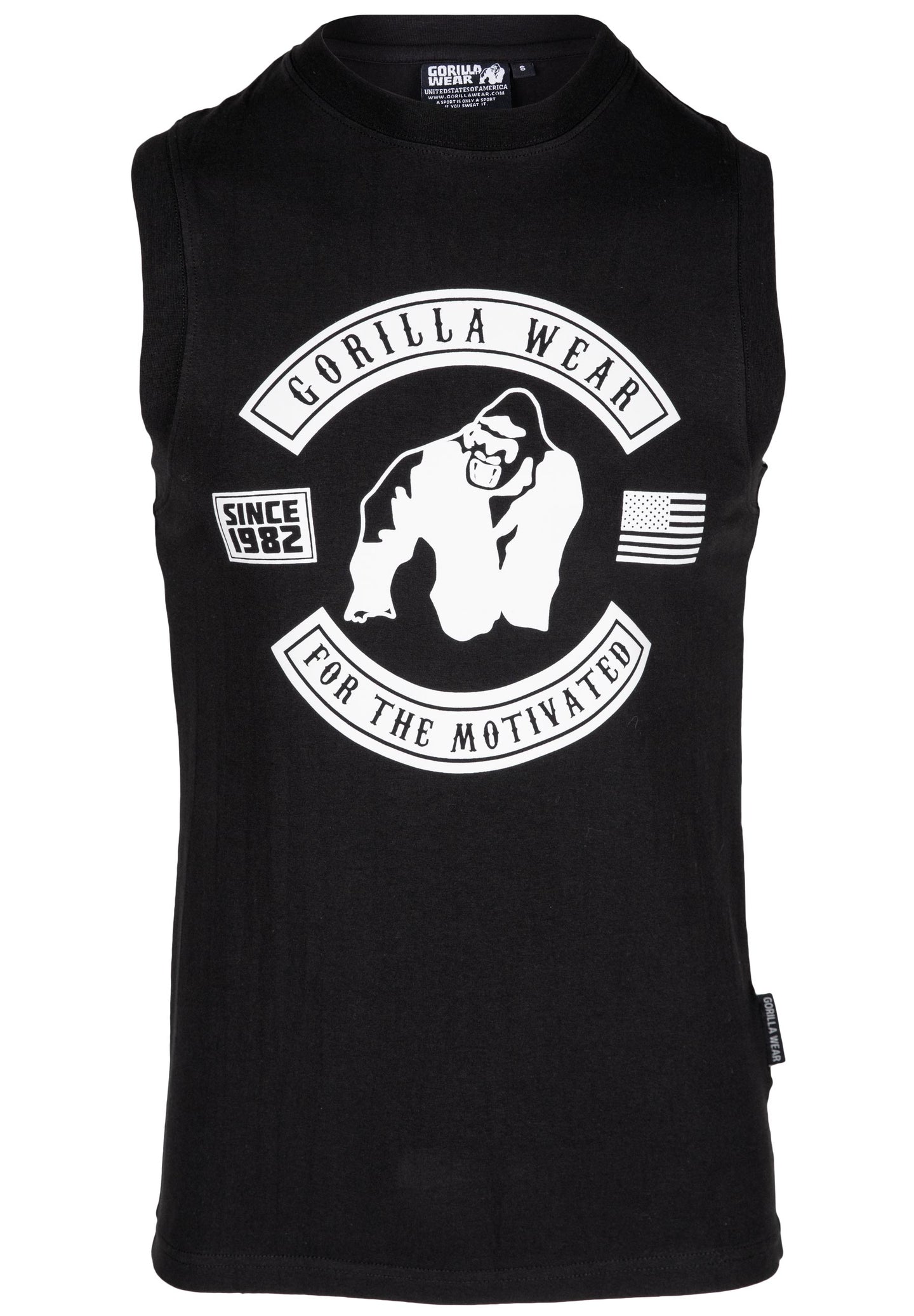 Gorilla Wear Tulsa Tank Top, black