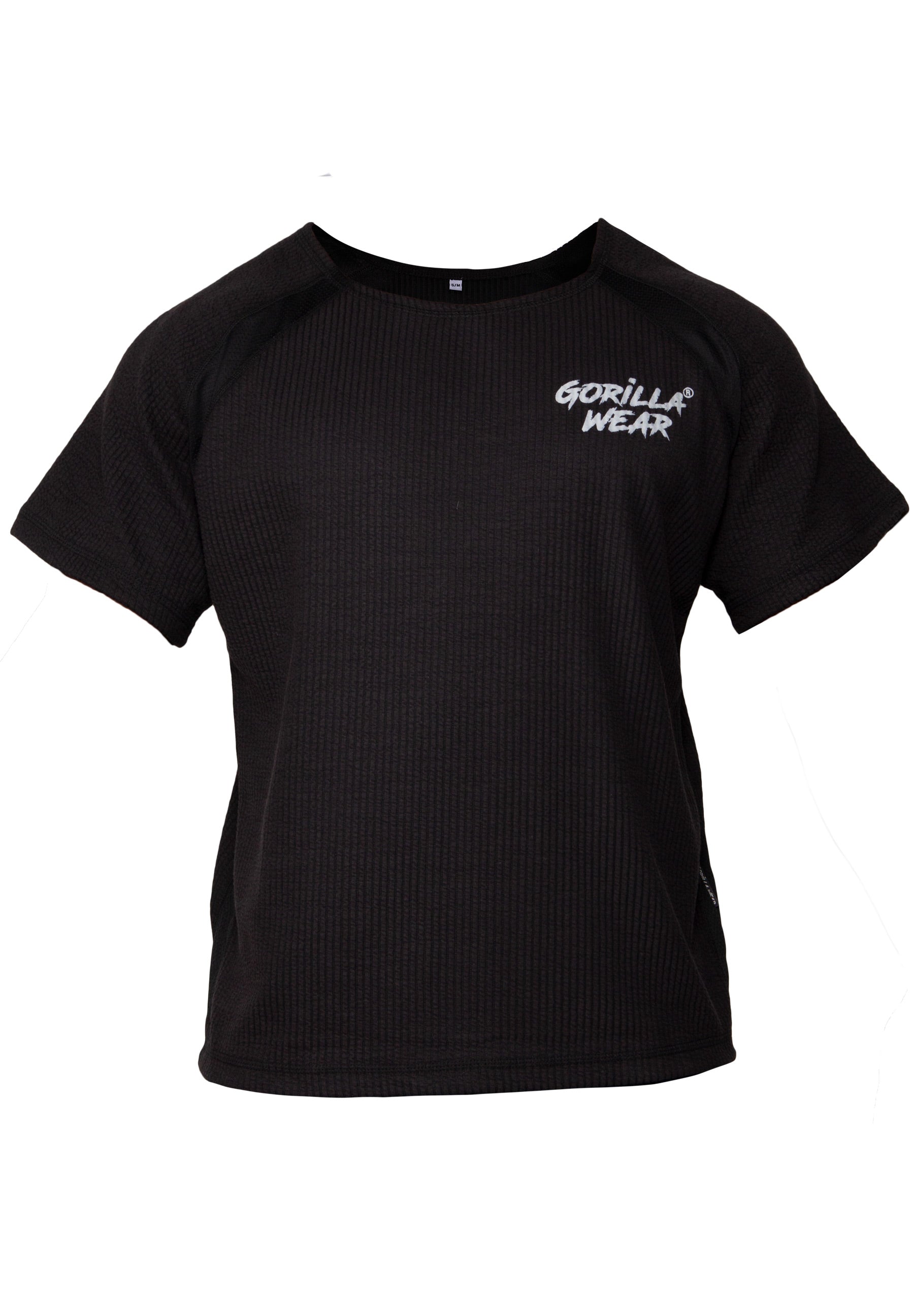 Gorilla Wear Augustine Old School Work Out Top, black