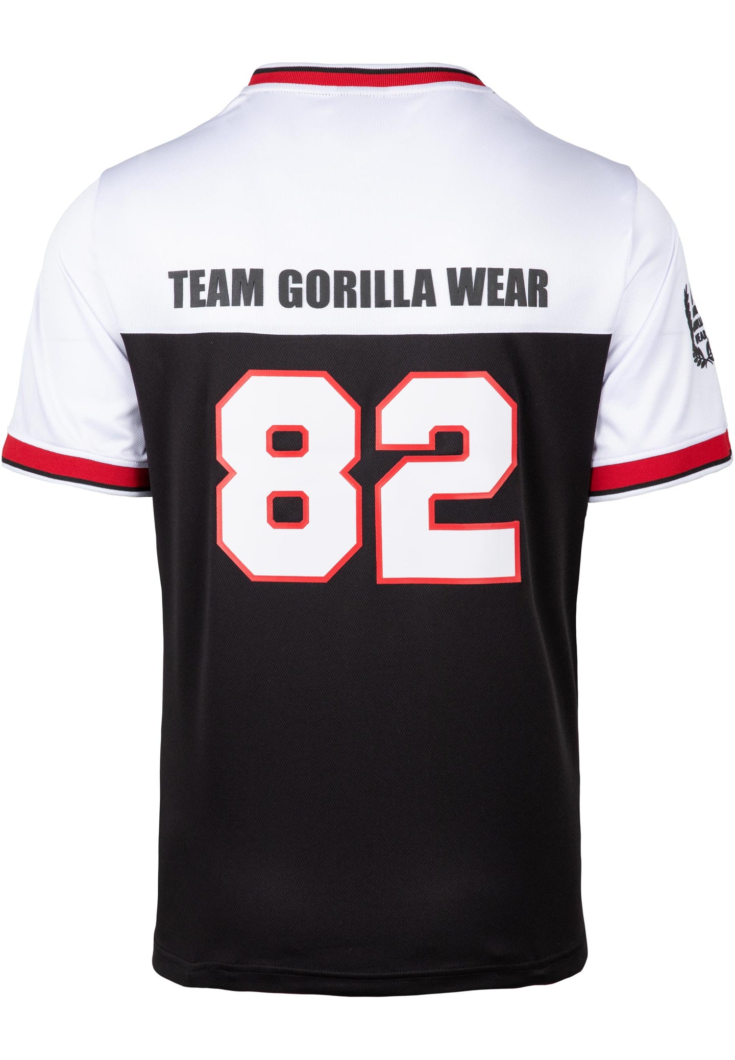 Gorilla Wear Trenton Football Jersey, black/white