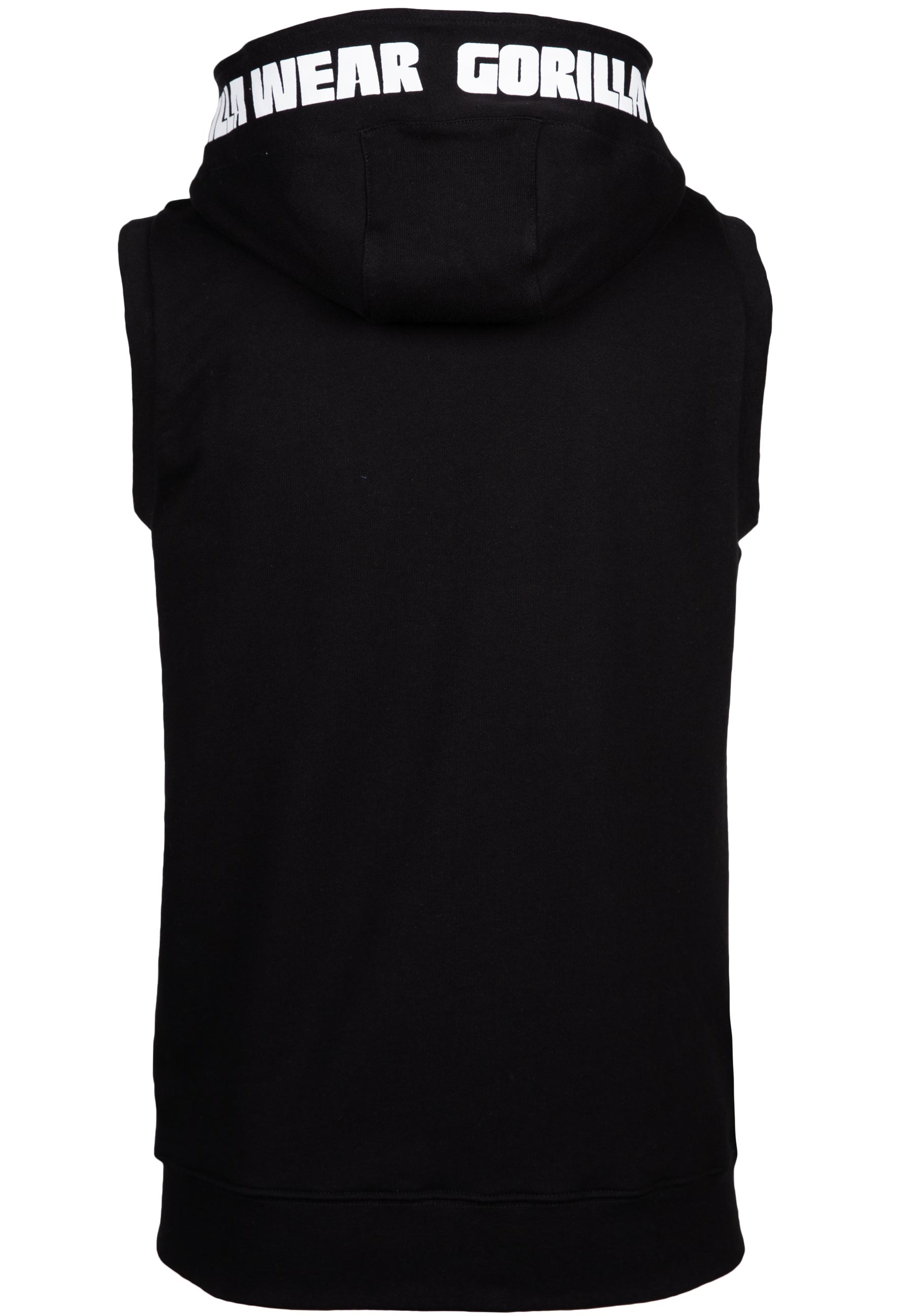 Gorilla Wear Milwaukee SL Zipped Hoodie, black