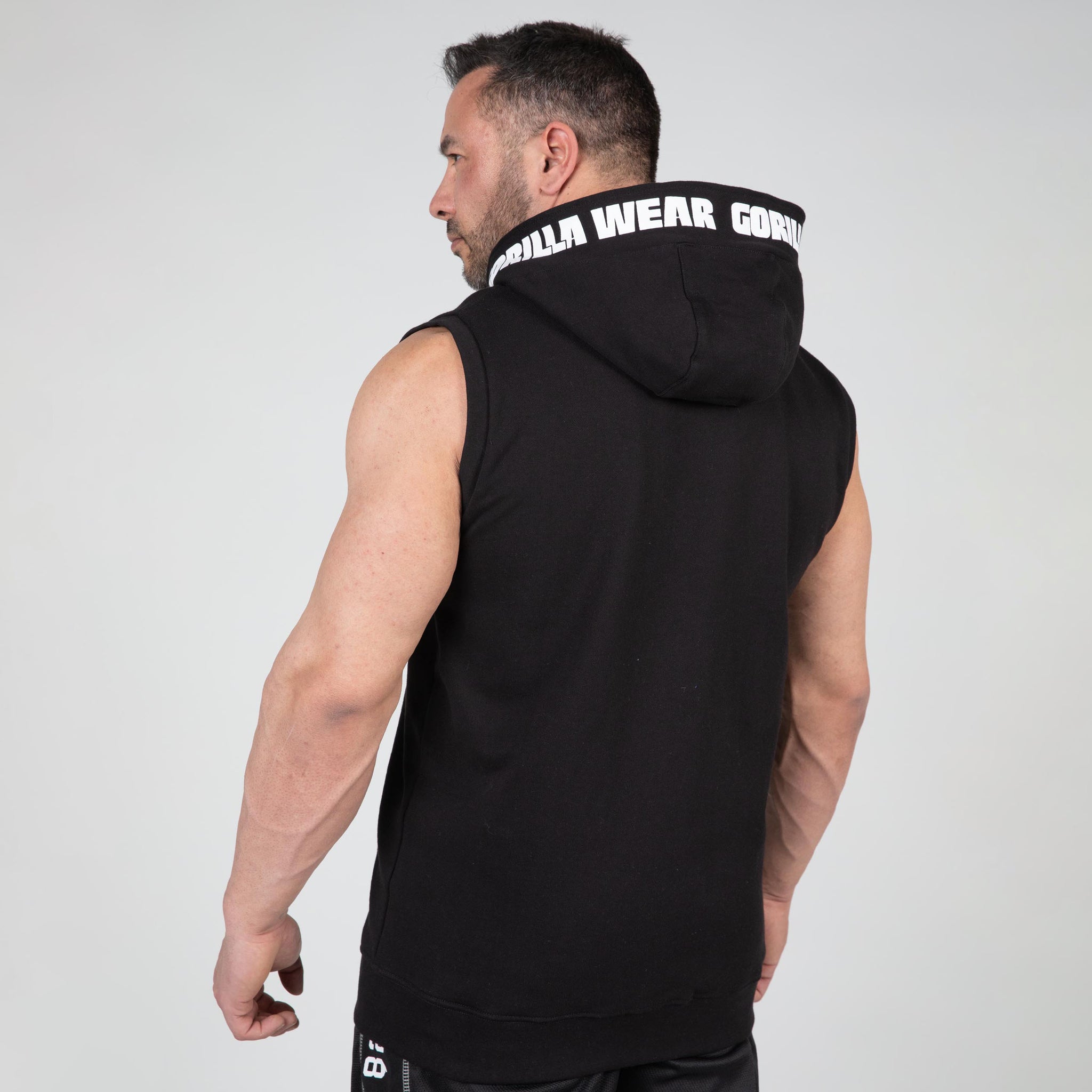 Gorilla Wear Milwaukee SL Zipped Hoodie, black