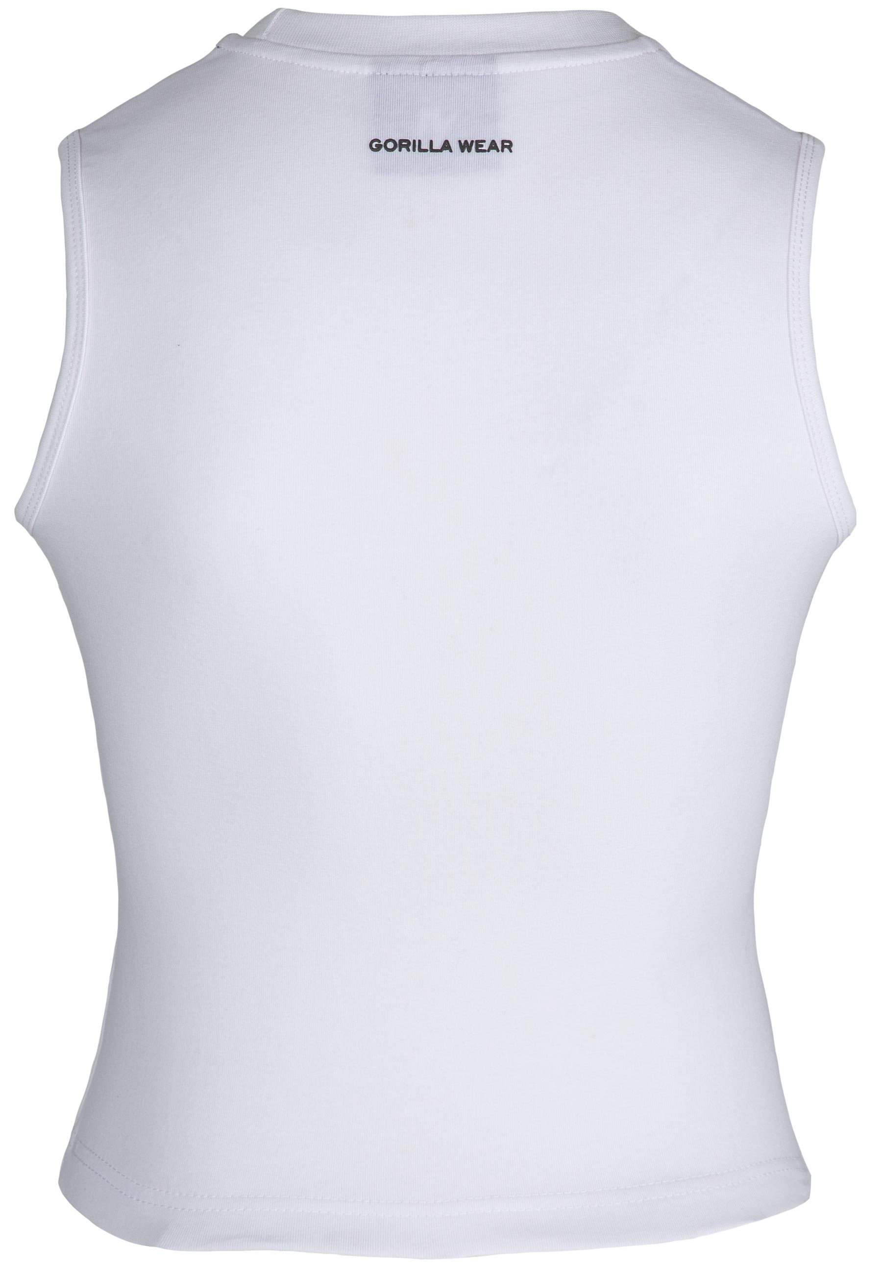Gorilla Wear Livonia Crop Top, white