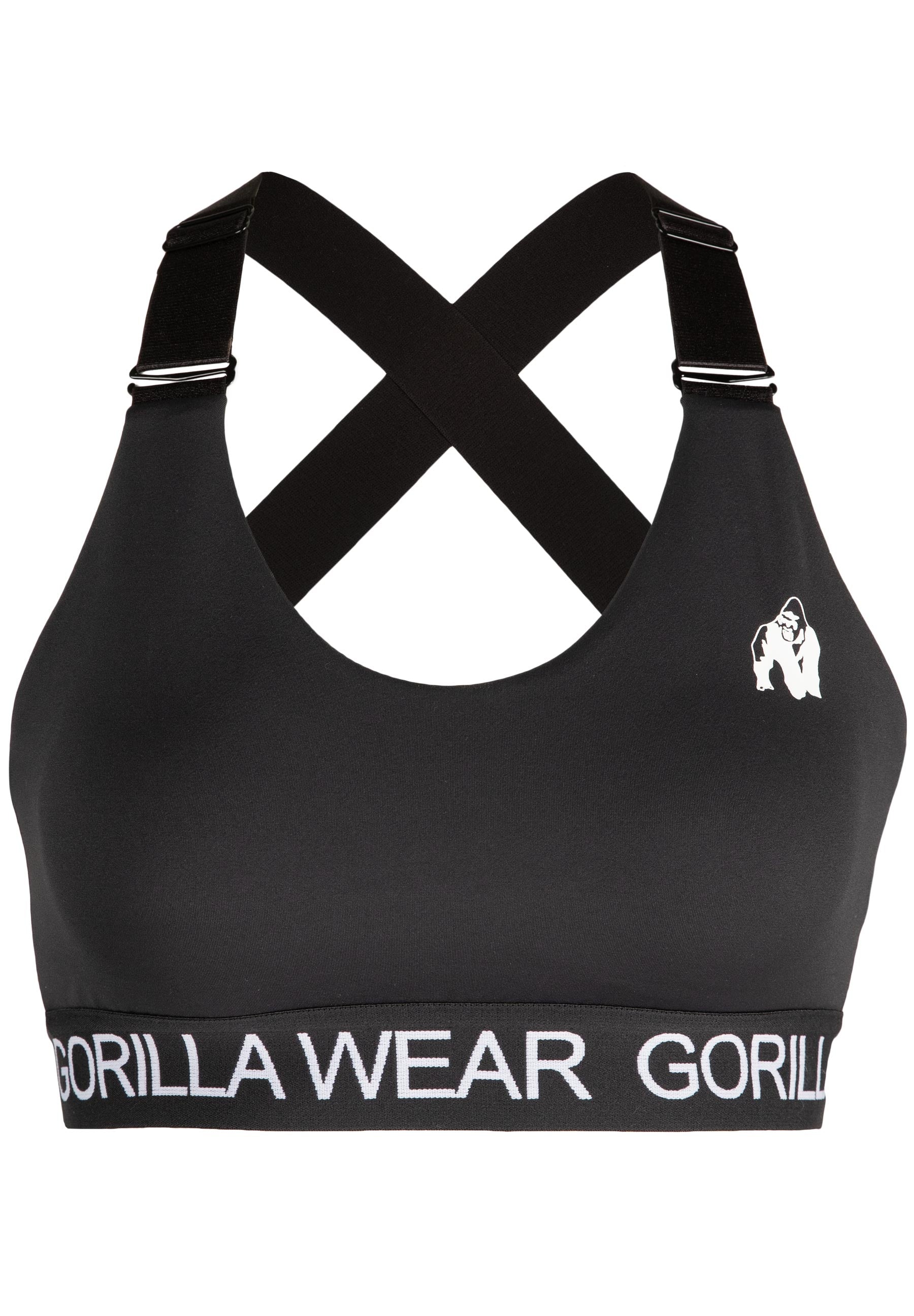 Gorilla Wear Colby Sports Bra, black