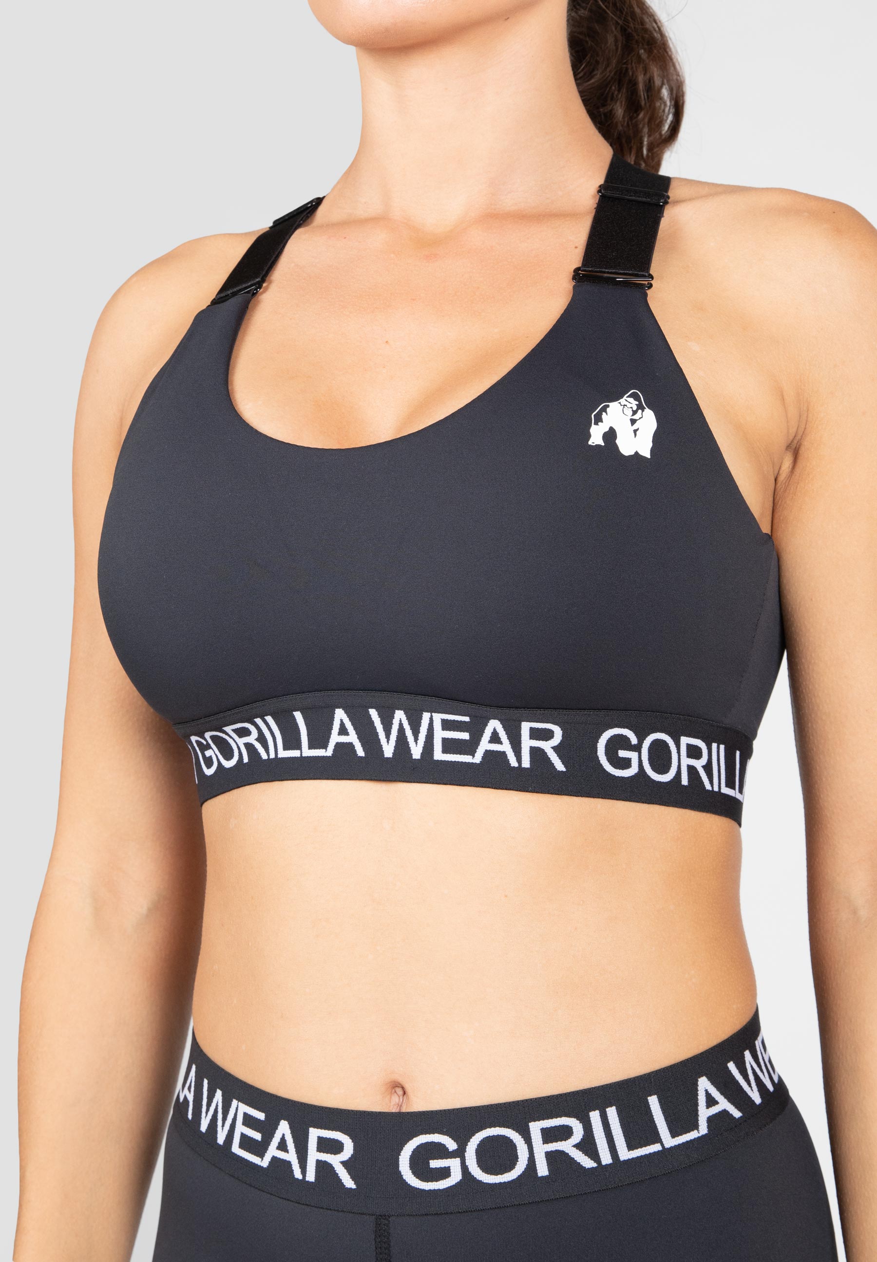 Gorilla Wear Colby Sports Bra, black