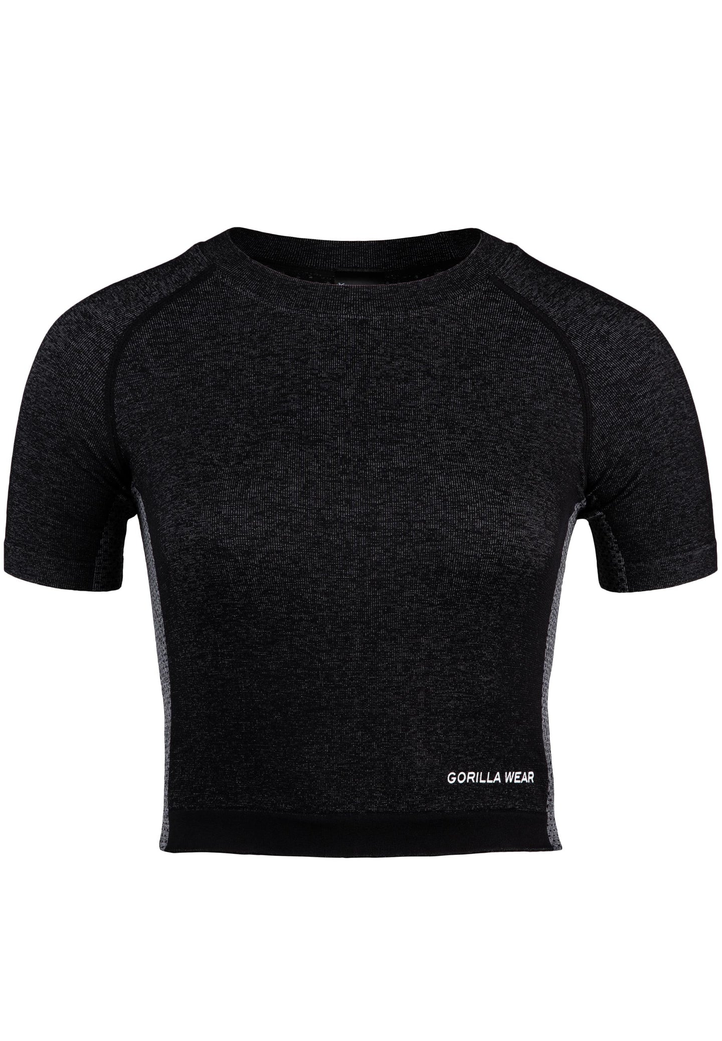Gorilla Wear Selah Seamless Crop Top, black