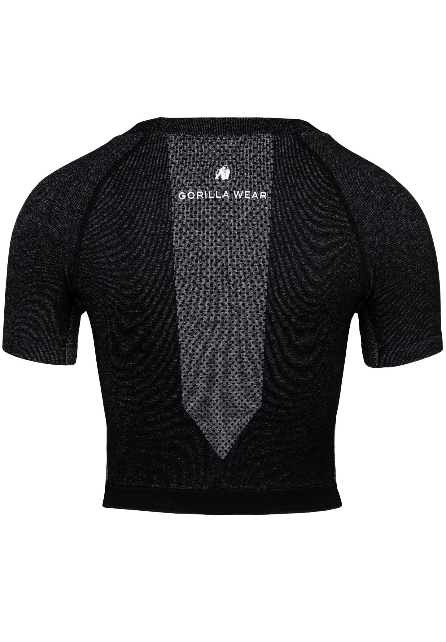 Gorilla Wear Selah Seamless Crop Top, black