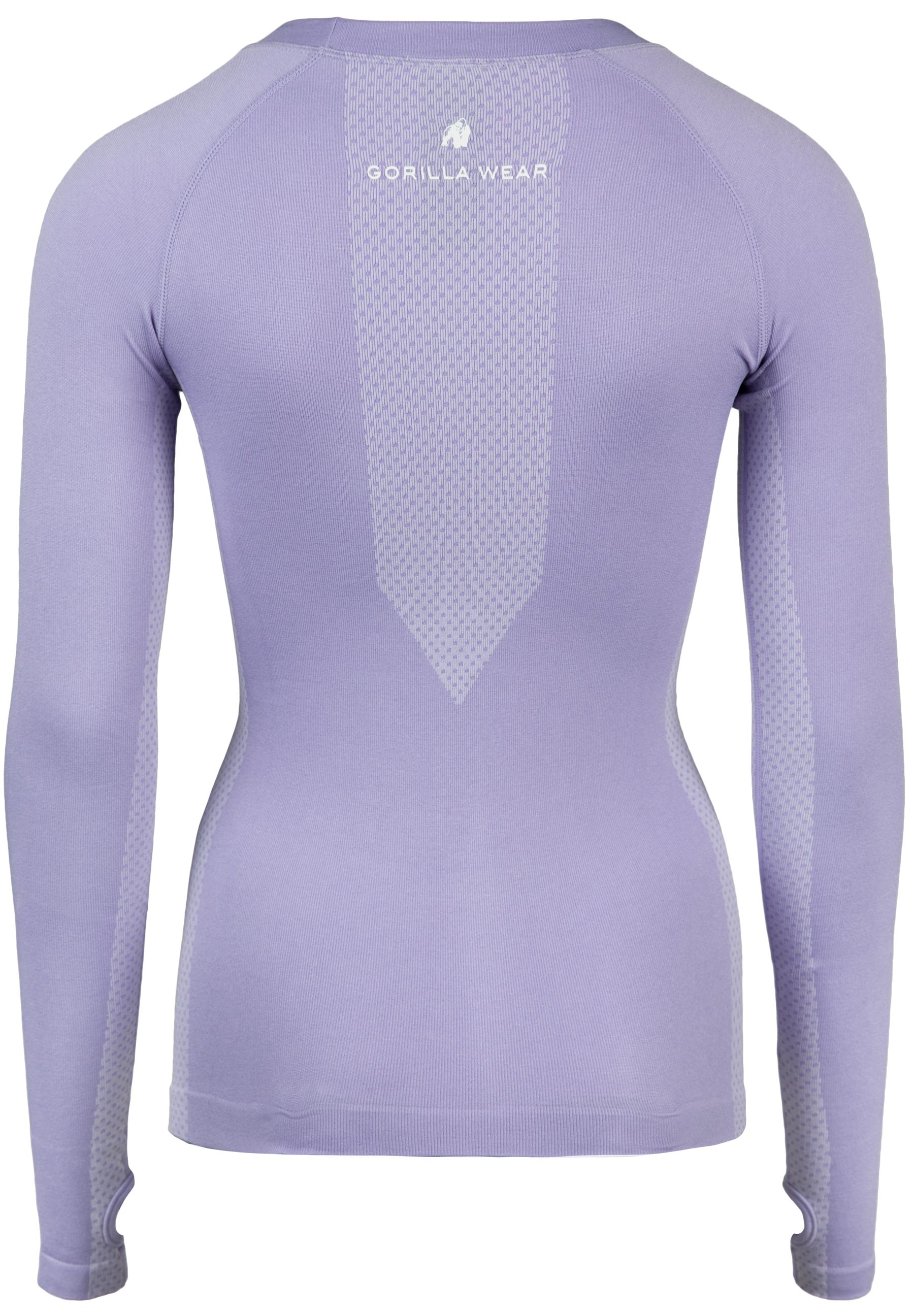 Gorilla Wear Selah Seamless Long Sleeve, lilac