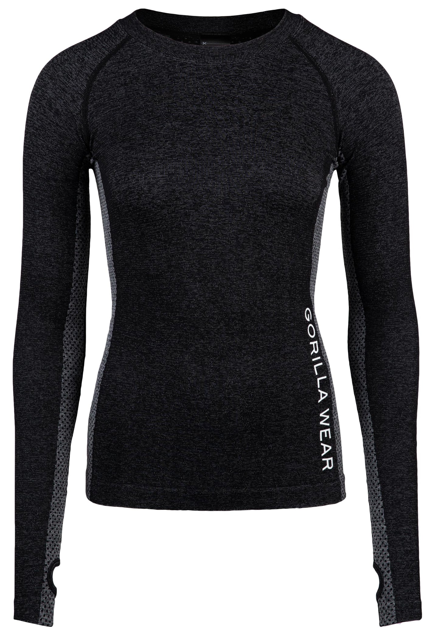 Gorilla Wear Selah Seamless Long Sleeve, black