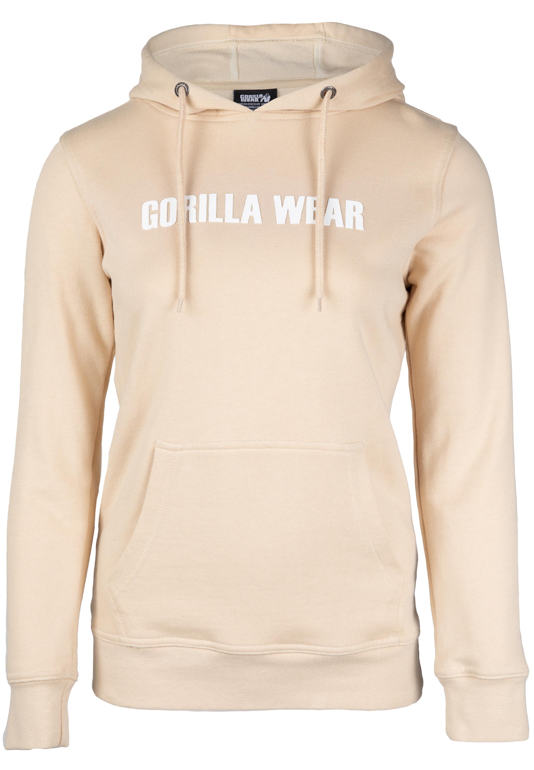 Gorilla Wear Charlotte Hoodie, beige