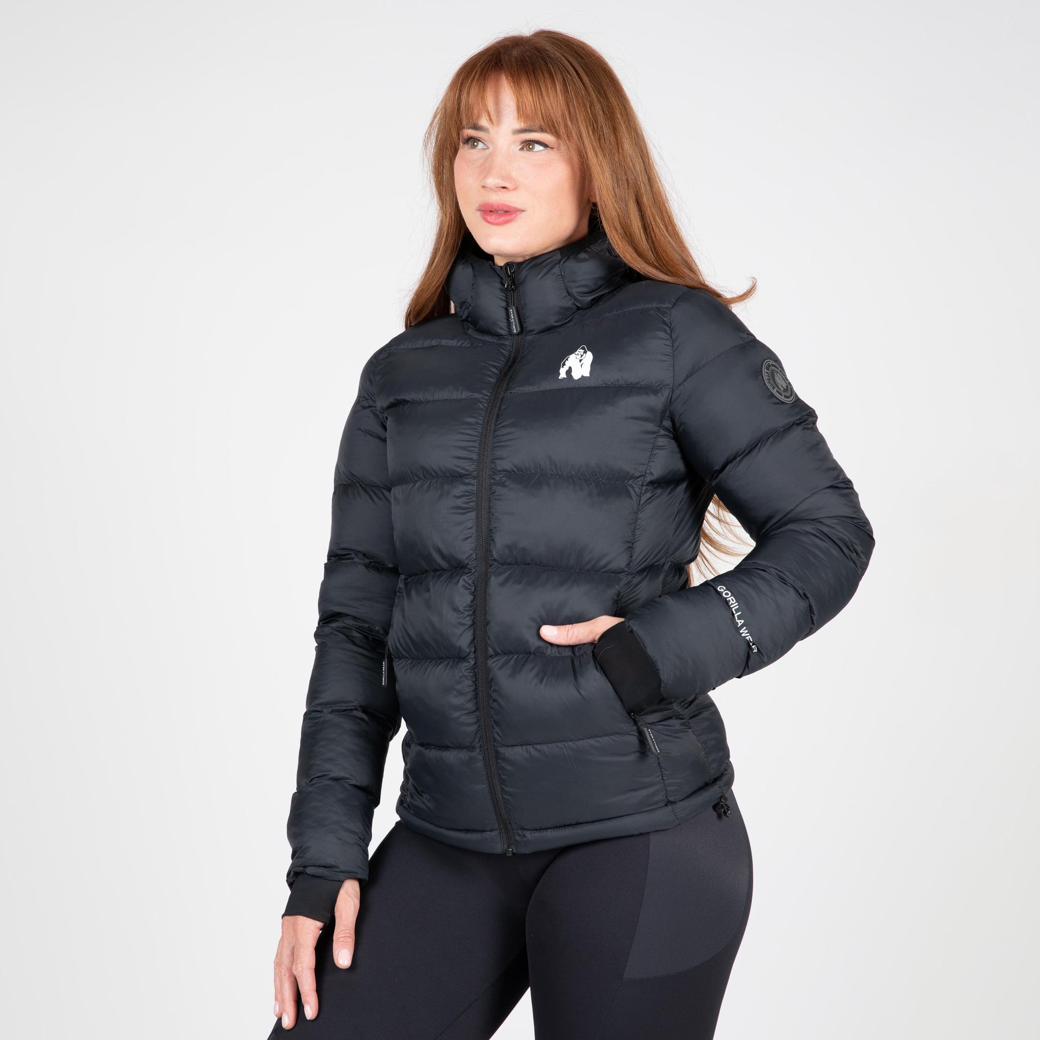 Gorilla Wear Rachel Puffer Jacket, black