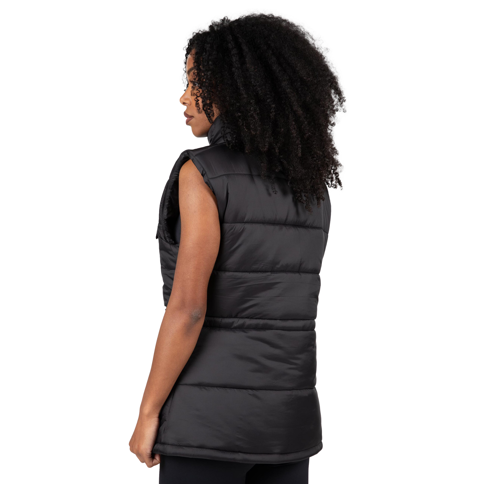 Gorilla Wear Lucia Puffer Vest, black