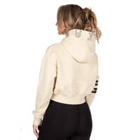 Gorilla Wear Tracey Cropped Hoodie, beige
