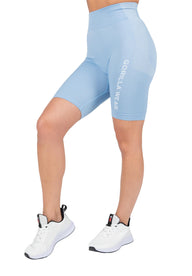 Gorilla Wear Selah Seamless Cycling Shorts, light blue