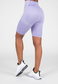 Gorilla Wear Selah Seamless Cycling Shorts, lilac