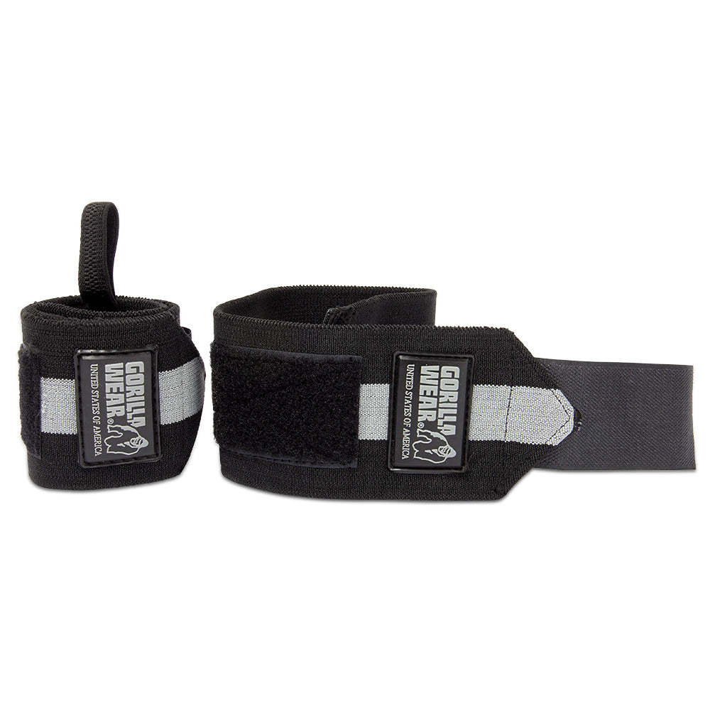 Gorilla Wear Wrist Wraps Ultra, black/grey