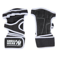 Gorilla Wear Yuma Träningshandskar Weightlifting Workout Gloves, black/white