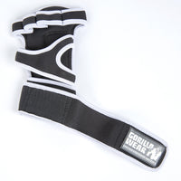 Gorilla Wear Yuma Träningshandskar Weightlifting Workout Gloves, black/white