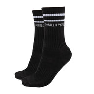 Gorilla Wear Crew Socks 2-Pack, black