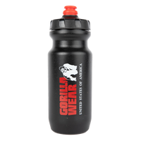 Gorilla Wear Sustainable Grip Bottle 500 ml, black