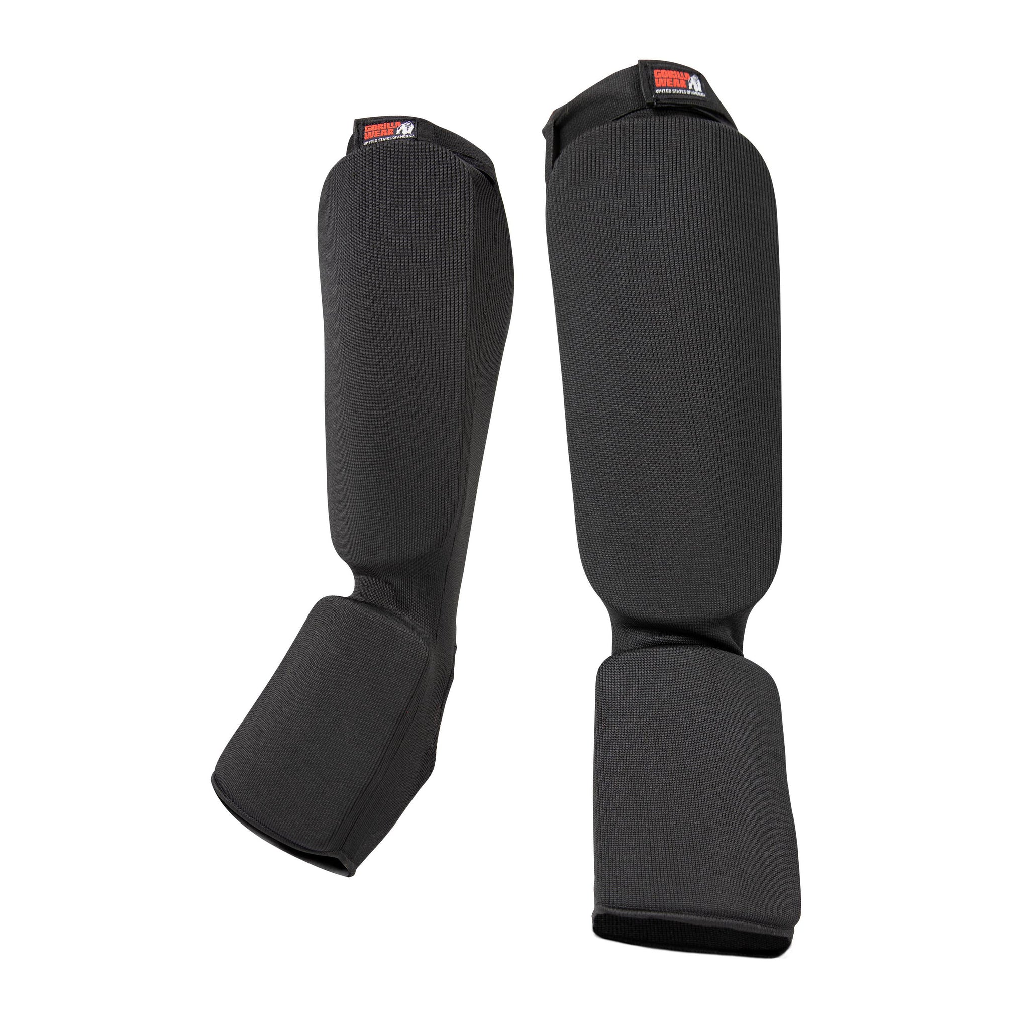 Gorilla Wear Jefferson Shin Guards, black