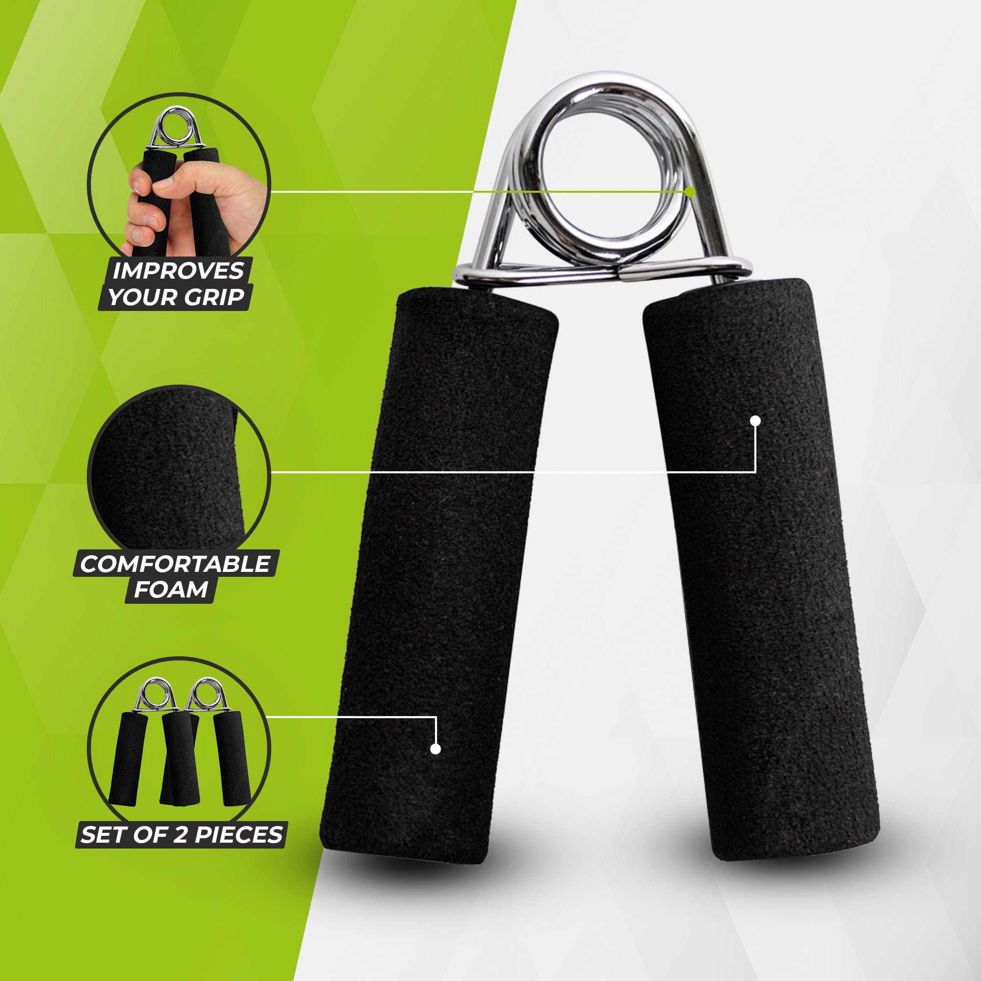 Virtufit Hand Grip Soft (par)