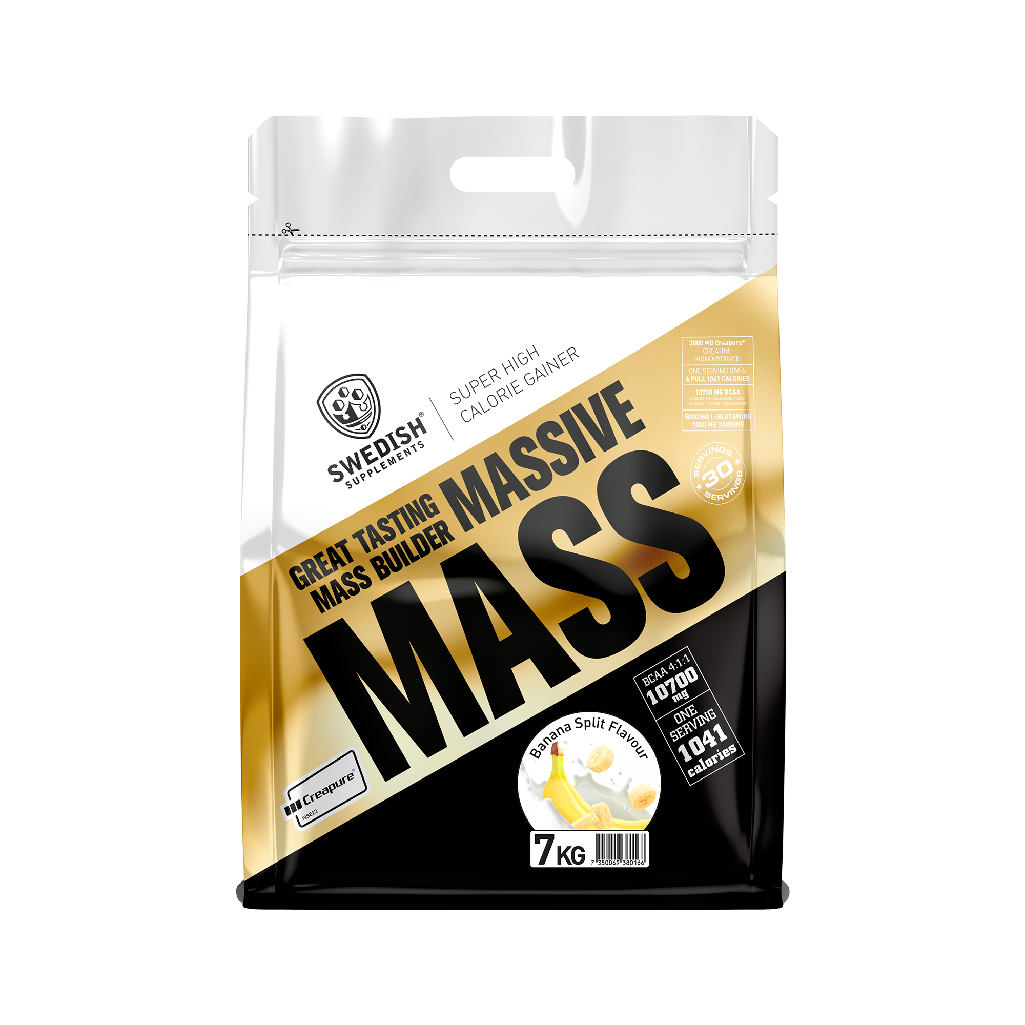 Swedish Supplements Massive Mass 7kg Gainer