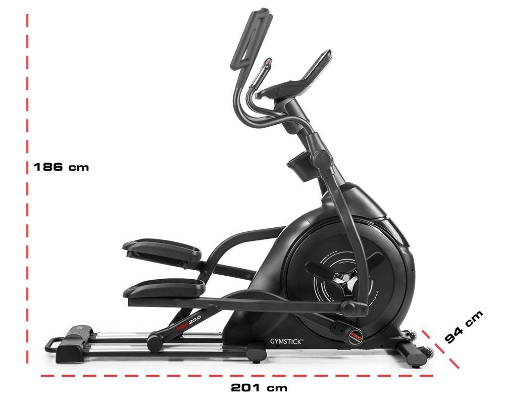Gymstick PRO 20.0 Crosstrainer – Utvecklad för tuff träning och tunga krav