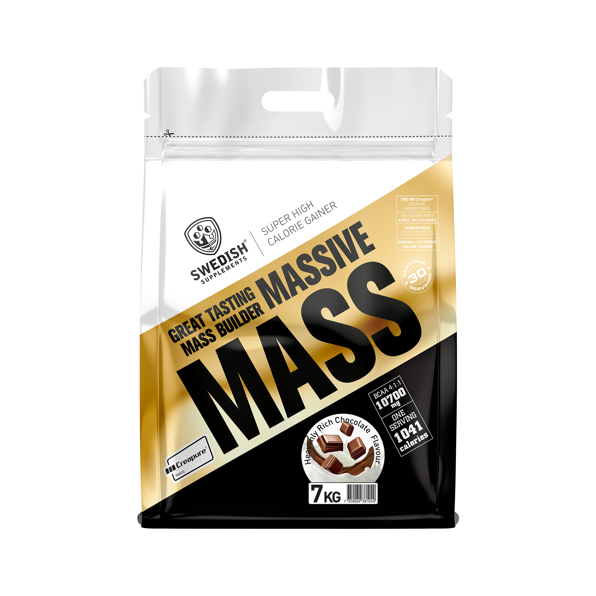Swedish Supplements Massive Mass 7kg Gainer