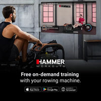 Hammer WaterEffect 3D – roddmaskinen som tar dig ut på vattnet, inomhus