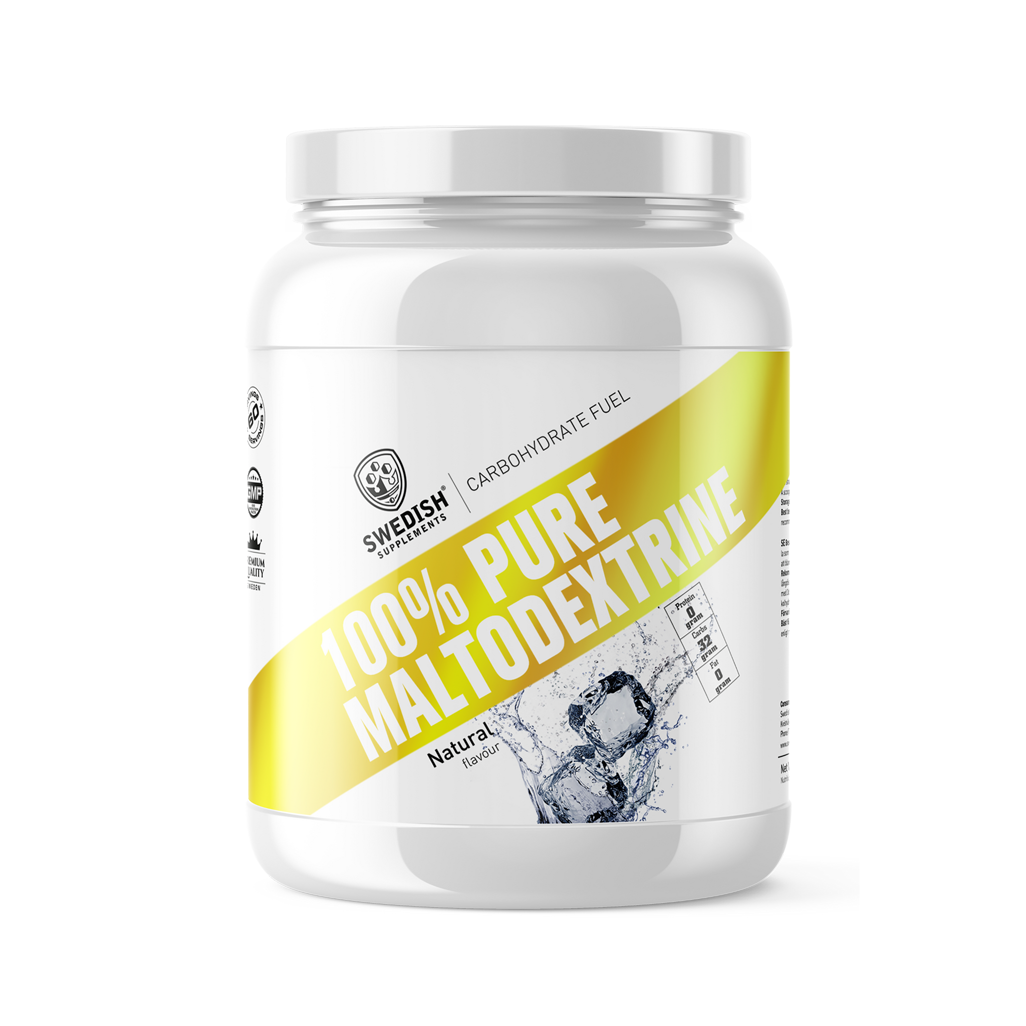 Swedish Supplements 100% Pure Maltodextrine - 3kg
